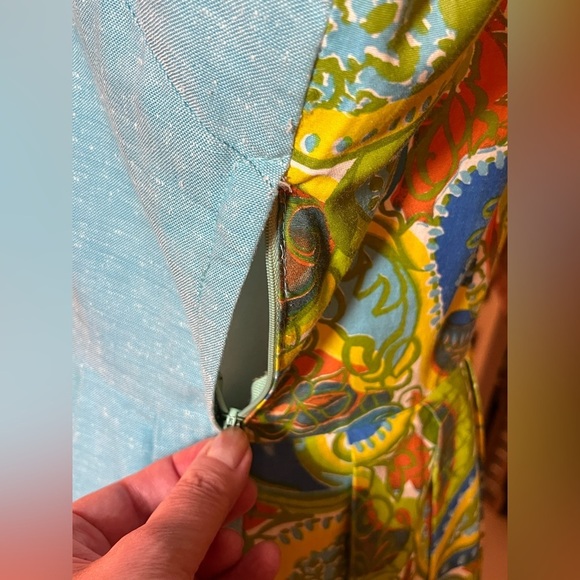 Vintage Handmade Women's Dress Size Medium Art to Wear One-of-a-Kind Unique - Picture 5 of 9